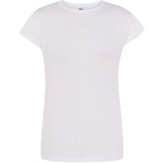 JHK Lady Comfort dámske tričko krátky rukáv biela