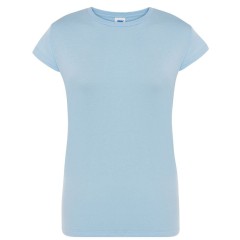 JHK Lady Comfort dámske tričko krátky rukáv svetlo modrá