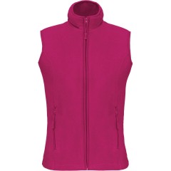 Kariban dámska fleecová vesta Melódia ružová Fuchsia