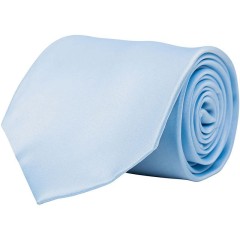 Korntex KXTIE8 Klasická spoločenská kravata modrá Light Blue