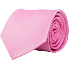 Korntex KXTIE8 Klasická spoločenská kravata ružová Light Pink