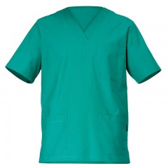 Giblor's Piero lekárska košeľa krátky rukáv 100% bavlna pánska - farba zelená