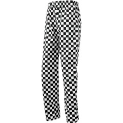 Premier PR553 Kuchárske pánske nohavice Black/White