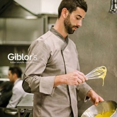 Giblor's Perseo kuchársky rondón pánsky - farba svetlo hnedá