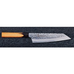 Sakai Takayuki 33 Damascus Kokushin Kengata japonský kuchársky nôž 19cm dub