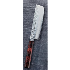 Sakai Takayuki Nanairo Nakiri japonský damaškový nôž 16cm VG10 rukoväť ABS octagonal