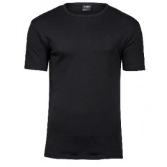TeeJay pánske tričko krátky rukáv Interlock Tee - farba čierna