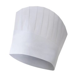 Velilla jednorazová kuchárska čiapka papierová biela