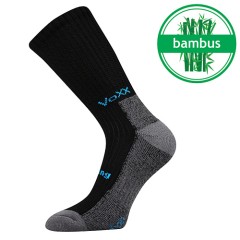 Voxx Bomber zdravotné zimné ponožky teplé pánske aj dámske čierne